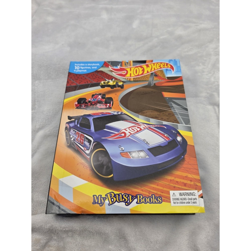 Hot Wheels My Busy Book/ Car Holder Missing Pieces